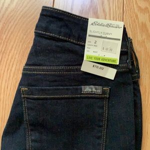 NWT- Eddie Bauer jeans- Size 2